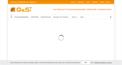Desktop Screenshot of gesi.de